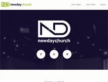 Tablet Screenshot of newdaychurch.cc